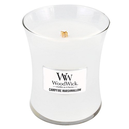 WoodWick Campfire Marshmallow Medium Jar Candle