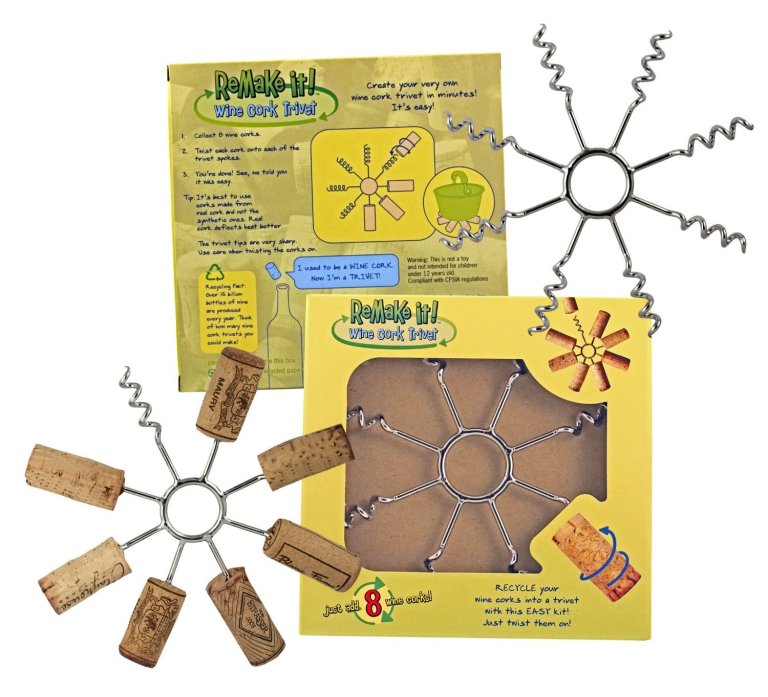 Remake It! Wine Cork Trivet